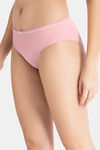 Amante Low Rise Three-Fourth Coverage Bikini Panty - Bridal Rose-Angel Wing — thumbnail 2